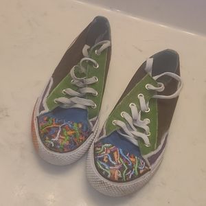 Cosumized air walk converse